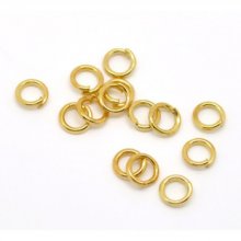 20 open verbindingsringen 05 mm goud