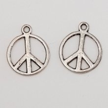 Vrede &amp; Liefde Bedel N°04 Zilver 