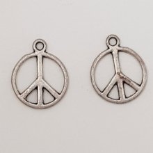 Vrede &amp; Liefde Bedel N°07 Zilver Mat