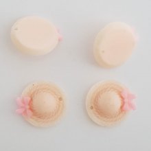 Hat Charm N°08 Beige Rosé