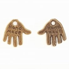 Handbedel "MADE HAND" N°01 Brons