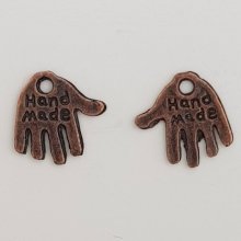 Handbedel "MADE HAND" N°01 Koper