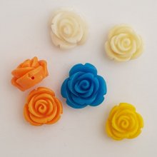 Partij 01 Synthetische bloem x 6 stuks