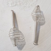 Spiraalvormige kegelbeker N°12 Zilver.