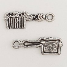 Haarkam bedel N°04-01 Zilver