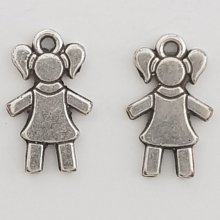 Kinderbedel N°29-02 Zamak (Verzilverd)