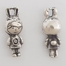 Kinderbedel N°31 Zamak (Verzilverd)