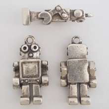 Kinderbedel N°42 Zamak (Verzilverd)