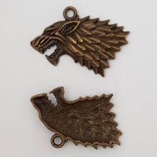 Wolfskop Bedel N°01 Brons 