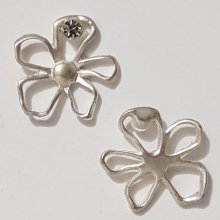 Bloem Bedel Metaal N°057 Zilver
