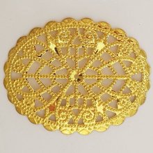 Bloem Bedel Metaal N°103 Goud Gravure