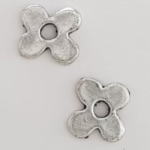 Bloem bedel Metaal N°111 Zilver