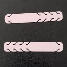 Elastische band Verstelbare oorbeschermer voor masker N°02 Roze