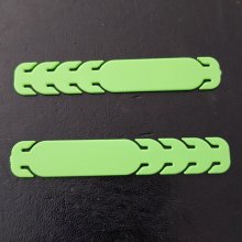 Elastische band Verstelbare oorbeschermer voor masker N°02 Groen