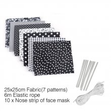 Maskerset Zwart