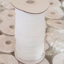 Elastisch platmasker 3 mm Wit zacht lay-out tot 10 cm