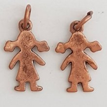 Kinderbedel N°48 Meisje Koper