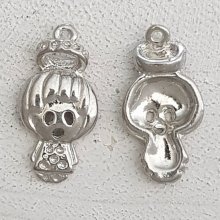 Kinderbedel N°54 Meisje Zilver