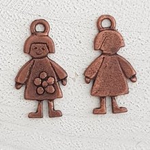 Bedel Kind N°55 Meisje Brons