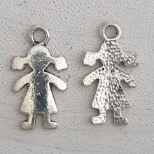 Kinderbedel N°56 Meisje Zilver
