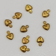 Hart bedels N°37 antiek goud