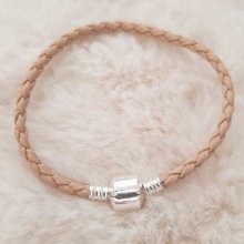 Europese Clip Armband Gewoon 01 VAN 15 TOT 23 CM Beige