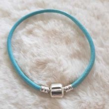 Europese Clip Armband Gewoon 01 VAN 15 TOT 23 CM Turkoois