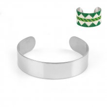 15 mm Roestvrij Staal Manchet Armband N°04