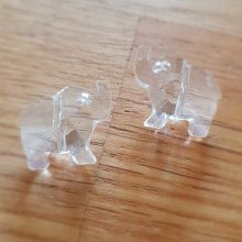 Hanger in facetglas olifant N°01-01