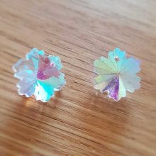 Bloemenhanger in gefacetteerd glas N°02-01