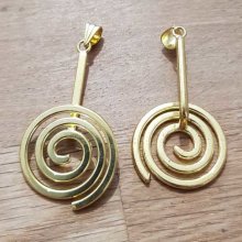 Gouden GM spiraalhanger