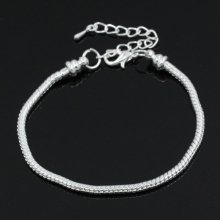 Europese karabijnhaak armband 16cm