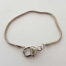 Europese karabijnhaak armband 18cm N°03