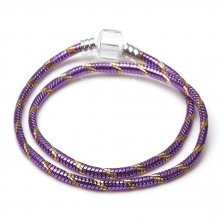 Europese Clip Armband 19 cm Gladde sluiting N°28-02