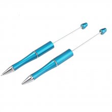 Blauwe Azuur Decoratieve Kraalpen voor maatwerk x 1 stuk