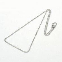 Halsketting N°14 in roestvrij staal 45 cm