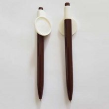Bruine pen met 25 mm dophouder
