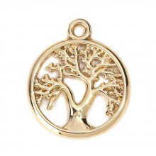 Gouden levensboom bedel N°01