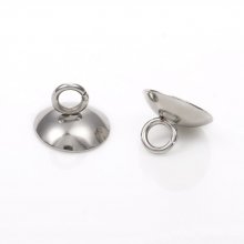 5 Ronde glazen kogelschalen N°08