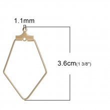 Diamant Primer Gouden Oorbelhouder N°02 x 1 stuk