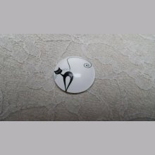 glazen cabochon rond 25mm cat 006 