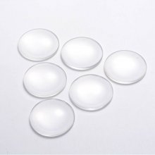 Cabochon Rond 40 mm helder glas R016-40
