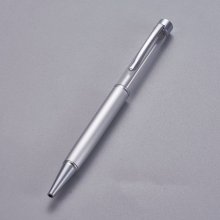 Bead decoreren pen lege buis aan te passen zilver zilver x 1 stuk