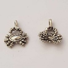 Sterrenbeeld bedel Kreeft Zilver Metaal N°01