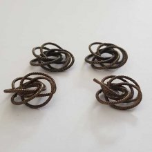 18 mm Bronzen spiraalkraal N°01