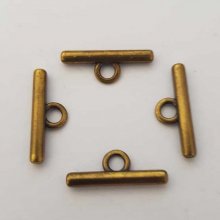 Staaf voor zilver metalen sluiting N°17 Brons