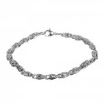 21,5 cm roestvrij stalen armband N°06 in 304
