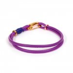 Dubbele Uni Europese Armband Paars