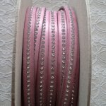 Leer DD-Violet 10 mm Swarovski Strass per 20 cm