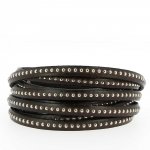 Lederen kogel Testa Moro 06 mm met nikkelvrije kogelketting per 20 cm